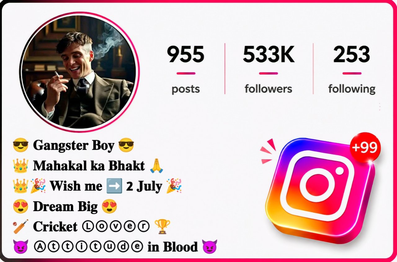 Gangster Bio For Instagram In English